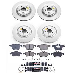 PowerStop Z23 Evolution Sport GEOMET Coated Brake Kits for 2013-2015 XJ - CRK8891