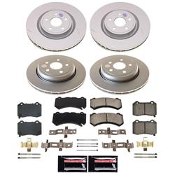 PowerStop Z17 Evolution Plus GEOMET Coated Brake Kits for 2021-2024 DURANGO, 2021 GRAND CHEROKEE - CRK8903