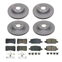 PowerStop Z17 Evolution Plus GEOMET Coated Brake Kits CRK8904