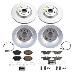 PowerStop Z23 Evolution Sport GEOMET Coated Brake Kits for 2021-2024 COOPER COUNTRYMAN - CRK8909