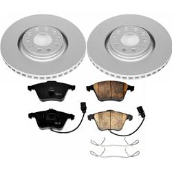 PowerStop Z23 Evolution Sport GEOMET Coated Brake Kits for 2002-2004 A6, A6 QUATTRO, 2001-2005 ALLROAD QUATTRO - CRK891