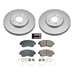 PowerStop Z17 Evolution Plus GEOMET Coated Brake Kits for 1998-2003 SIENNA - CRK8920