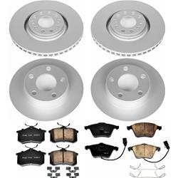 PowerStop Z23 Evolution Sport GEOMET Coated Brake Kits for 2001-2005 ALLROAD QUATTRO - CRK892