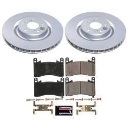 PowerStop Z17 Evolution Plus GEOMET Coated Brake Kits for 2021-2025 TLX - CRK8931