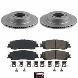 PowerStop Z17 Evolution Plus GEOMET Coated Brake Kits CRK8938