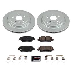 PowerStop Z17 Evolution Plus GEOMET Coated Brake Kits for 2019 CTS - CRK8965