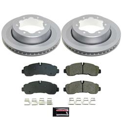 PowerStop Z17 Evolution Plus GEOMET Coated Brake Kits for 2020-2024 TRANSIT-350 HD - CRK8981