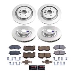 PowerStop Z17 Evolution Plus GEOMET Coated Brake Kits for 2021-2023 MUSTANG - CRK9030