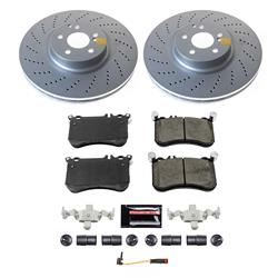 PowerStop Z23 Evolution Sport GEOMET Coated Brake Kits for 2012-2014 E550 - CRK9031