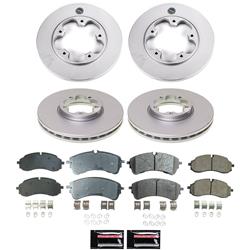PowerStop Z17 Evolution Plus GEOMET Coated Brake Kits CRK9056