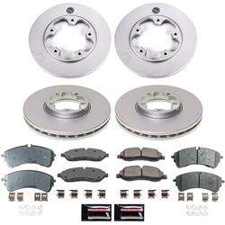 PowerStop Z17 Evolution Plus GEOMET Coated Brake Kits for 2021 TRANSIT-150, TRANSIT-250, TRANSIT-350 - CRK9059