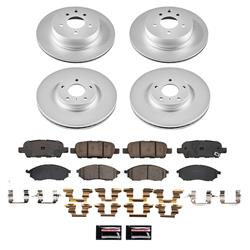 PowerStop Z17 Evolution Plus GEOMET Coated Brake Kits CRK9065