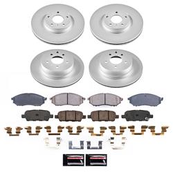 PowerStop Z17 Evolution Plus GEOMET Coated Brake Kits for 2020-2022 CT4 - CRK9075