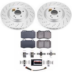 PowerStop Z23 Evolution Sport GEOMET Coated Brake Kits for 2007-2010 SLK55 AMG - CRK9078