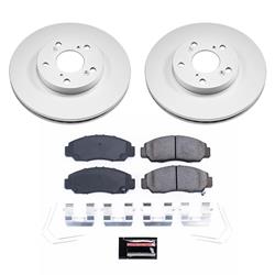 PowerStop Z17 Evolution Plus GEOMET Coated Brake Kits for 2006-2011 CIVIC - CRK9109