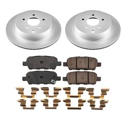 PowerStop Z17 Evolution Plus GEOMET Coated Brake Kits for 2009 FX35 - CRK9134