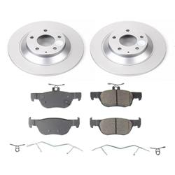 PowerStop Z17 Evolution Plus GEOMET Coated Brake Kits for 2020-2023 CX-30, 2022-2023 MX-30 EV - CRK9136