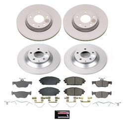 PowerStop Z17 Evolution Plus GEOMET Coated Brake Kits for 2020-2023 CX-30 - CRK9137