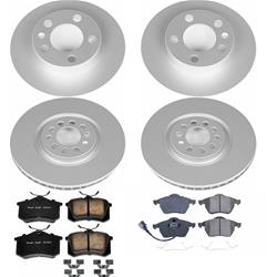 PowerStop Z23 Evolution Sport GEOMET Coated Brake Kits for 2000-2006 TT - CRK915