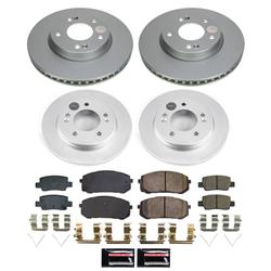 PowerStop Z17 Evolution Plus GEOMET Coated Brake Kits for 2021-2023 ELANTRA - CRK9169