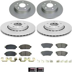 PowerStop Z17 Evolution Plus GEOMET Coated Brake Kits CRK9182