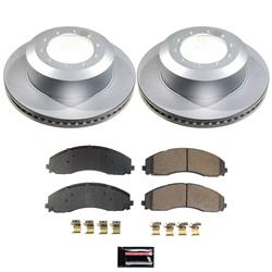 PowerStop Z17 Evolution Plus GEOMET Coated Brake Kits for 2023-2024 F-450 SUPER DUTY, F-550 SUPER DUTY - CRK9184