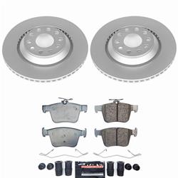 PowerStop Z17 Evolution Plus GEOMET Coated Brake Kits for 2021-2025 ATLAS, ATLAS CROSS SPORT - CRK9214