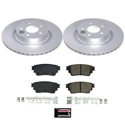 PowerStop Z17 Evolution Plus GEOMET Coated Brake Kits for 2022-2024 PATHFINDER, QX60 - CRK9219