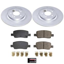 PowerStop Z17 Evolution Plus GEOMET Coated Brake Kits for 2022-2024 CARNIVAL - CRK9221