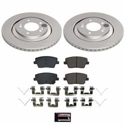 PowerStop Z17 Evolution Plus GEOMET Coated Brake Kits for 2019-2022 VELOSTER N - CRK9222
