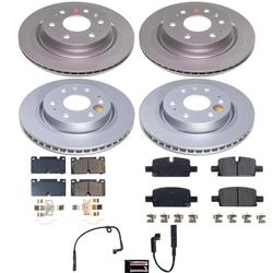 PowerStop Z17 Evolution Plus GEOMET Coated Brake Kits for 2023-2024 CANYON, COLORADO - CRK9223