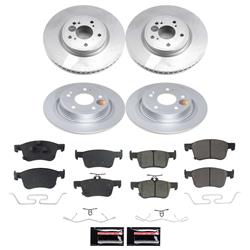 PowerStop Z17 Evolution Plus GEOMET Coated Brake Kits for 2022-2024 CIVIC, 2023-2025 INTEGRA - CRK9233
