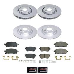 PowerStop Z17 Evolution Plus GEOMET Coated Brake Kits CRK9236
