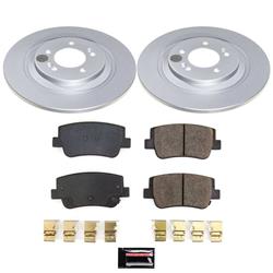 PowerStop Z17 Evolution Plus GEOMET Coated Brake Kits for 2022-2023 SONATA - CRK9245