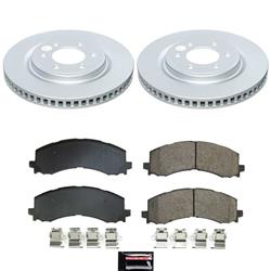 PowerStop Z17 Evolution Plus GEOMET Coated Brake Kits CRK9262