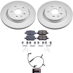 PowerStop Z17 Evolution Plus GEOMET Coated Brake Kits for 2020 CT6 - CRK9301
