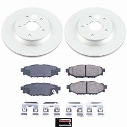 PowerStop Z17 Evolution Plus GEOMET Coated Brake Kits for 2024 IMPREZA - CRK9304