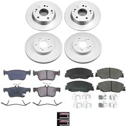 PowerStop - Brake Rotor and Pad Combos for 2022-2024 CIVIC - CRK9354
