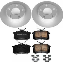 PowerStop Z23 Evolution Sport GEOMET Coated Brake Kits for 1998-2004 A6 QUATTRO - CRK941