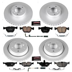 PowerStop Z23 Evolution Sport GEOMET Coated Brake Kits for 2001-2003 530I, 2000-2003 540I - CRK945