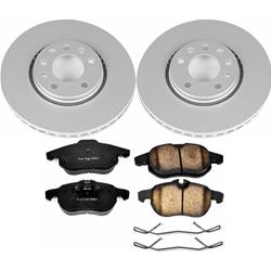 PowerStop Z23 Evolution Sport GEOMET Coated Brake Kits for 2003-2011 9-3, 2010-2011 9-3X - CRK985