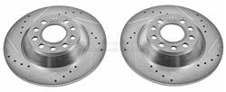 PowerStop Evolution Drilled and Slotted Rotors for 2006-2011 A6, 2005-2008 A6 QUATTRO - EBR-1008XPR