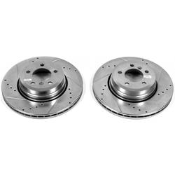 PowerStop Evolution Drilled and Slotted Rotors EBR-1024XPR