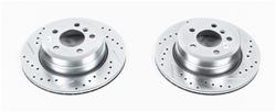 PowerStop Evolution Drilled and Slotted Rotors for 2007-2018 X5, 2010-2019 X6 - EBR-1031XPR
