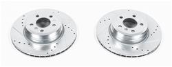 PowerStop Evolution Drilled and Slotted Rotors for 2007-2018 X5, 2008-2019 X6 - EBR-1032XPR