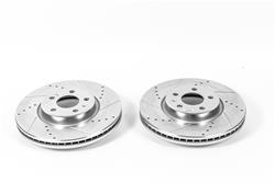 PowerStop Evolution Drilled and Slotted Rotors EBR-1208XPR