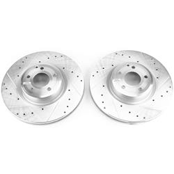 PowerStop Evolution Drilled and Slotted Rotors for 2015-2016 SL400, 2017-2020 SL450, 2013-2020 SL550 - EBR-1469XPR