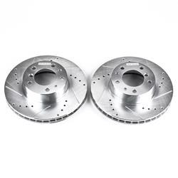 PowerStop Evolution Drilled and Slotted Rotors EBR-262XPR
