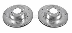 PowerStop Evolution Drilled and Slotted Rotors EBR-288XPR