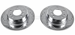 PowerStop Evolution Drilled and Slotted Rotors EBR-289XPR